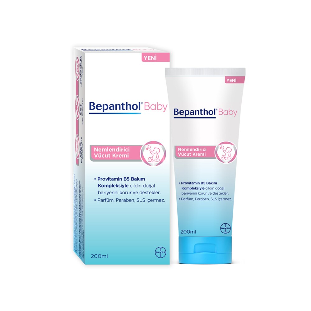 Bepanthol Baby Nemlendirici Vücut Kremi, bebeğin cildinde anında